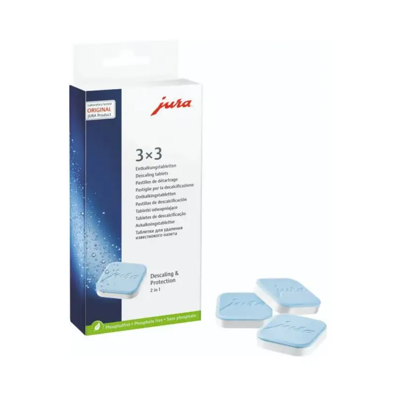Jura 2 in 1 Ontkalkingstabletten 61848(3x3st.) Goedkoop