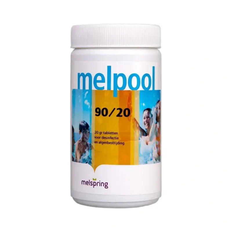 Tijdelijk Beschikbaar Melpool 90/20 Chloortabletten 741100 (1kg)