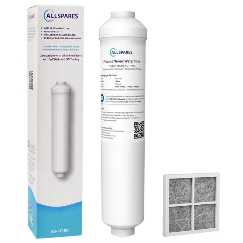 Vervangingsset Koelkast Luchtfilter + Waterfilter 5231JA2010B geschikt voor LG Merkproduct