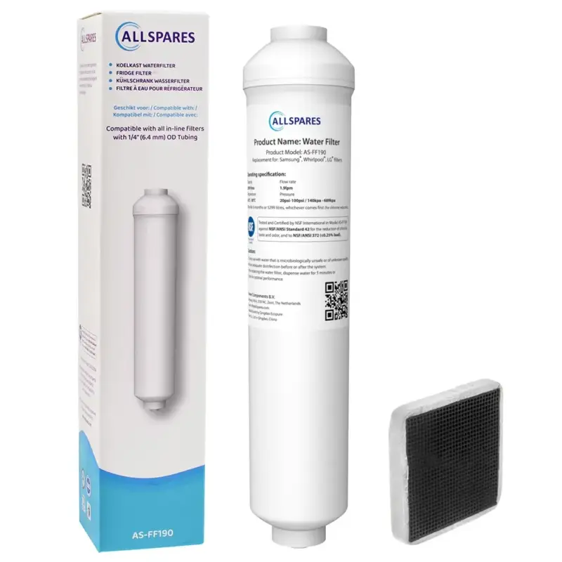 Superprijs Vervangingsset Koelkast Luchtfilter + Waterfilter geschikt voor Samsung