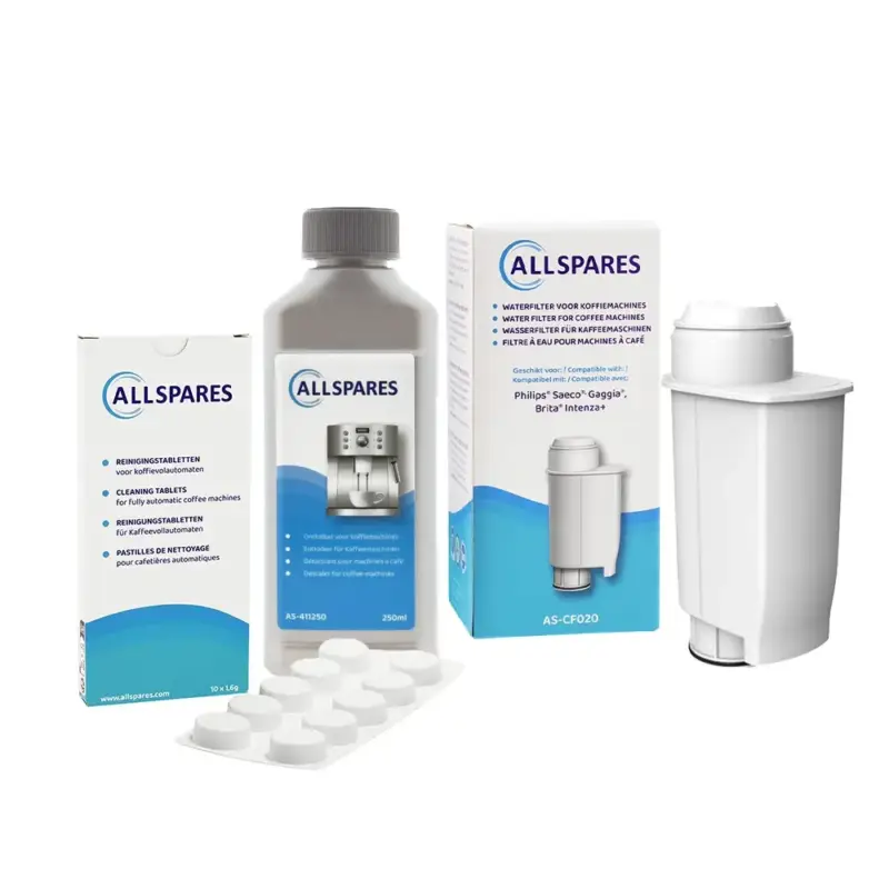 Lage Kosten Onderhoudsset Koffiemachine Waterfilter + Ontkalker + Reinigingstabletten geschikt voor Gaggia