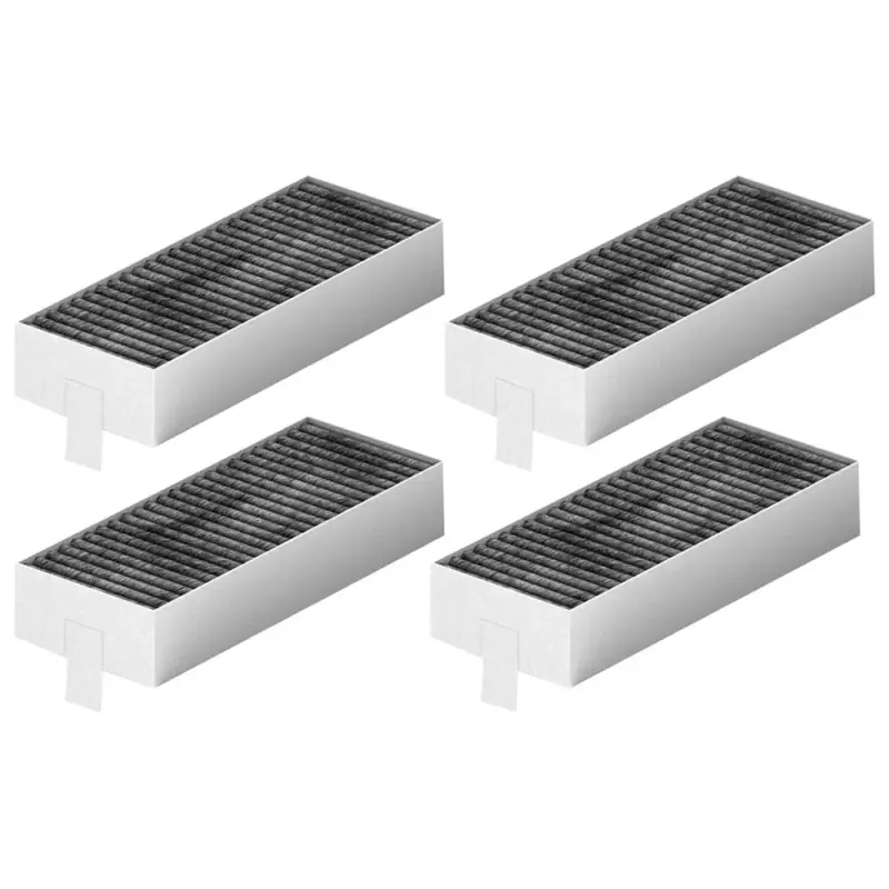 Lage Kosten CleanAir Premium Koolstoffilter Made in Germany met Extra Actieve Koolstof geschikt voor Constructa 17004796 / CZ9VRCR0 (4st.)