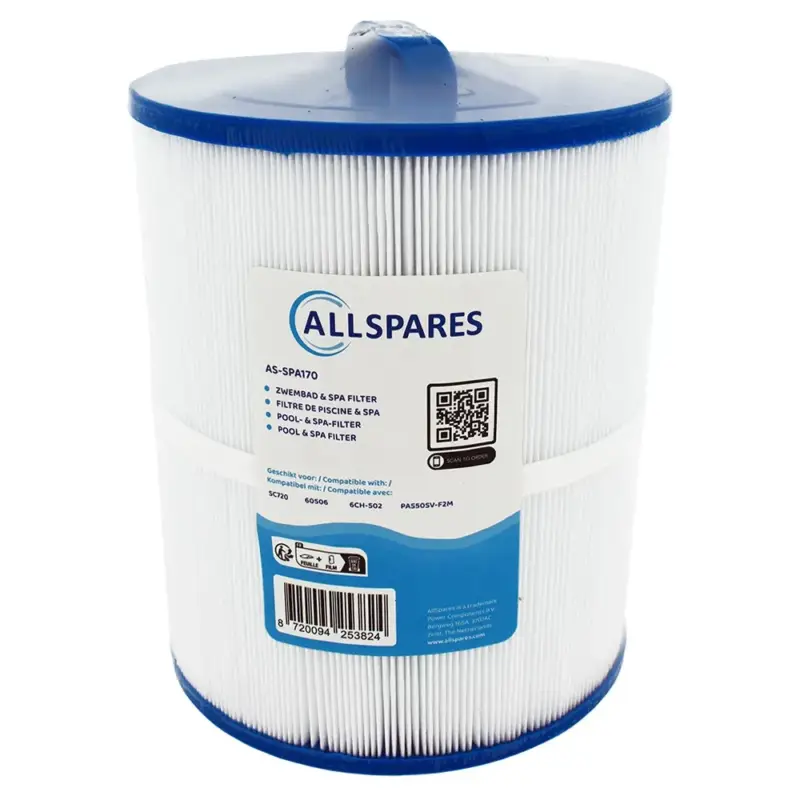 Spa Waterfilter geschikt voor Artesian PAS50SV-F2M /SC720 / 60506 / 6CH-502 Betrouwbaar