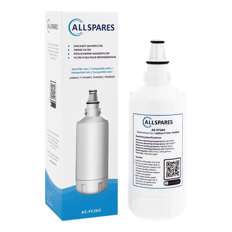 Waterfilter geschikt voor Liebherr 7440002 Bestel Nu