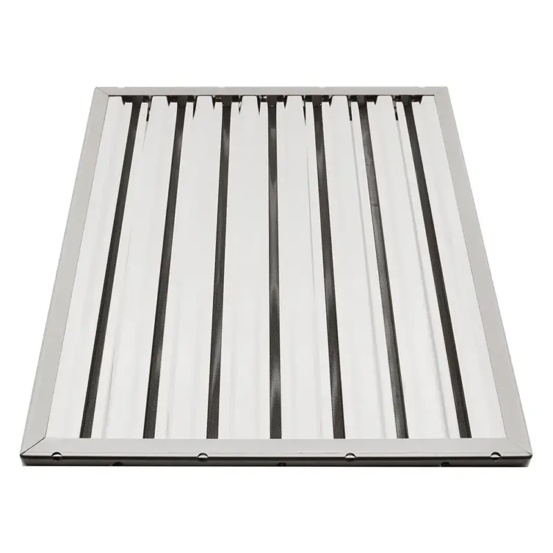 Lamellenfilter 500x400x25mm (Type A) voor Horeca Afzuigkap Actieprijs
