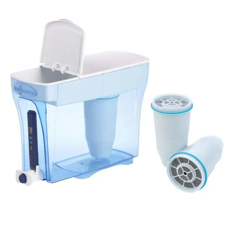 ZeroWater Waterfilterstation 5,4L incl. 3 Waterfilters 703B (filtert PFAS) Express Levering
