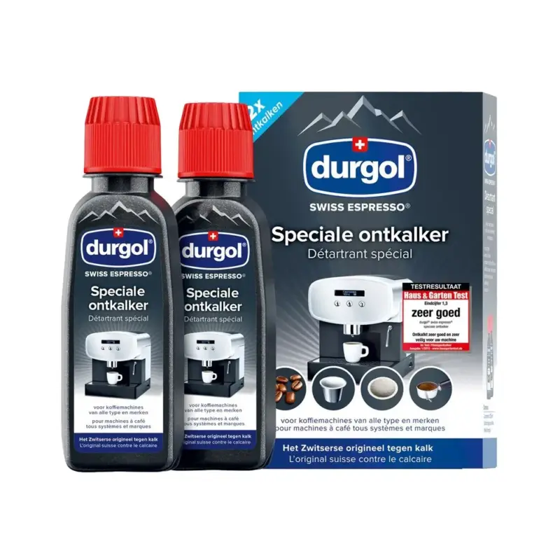 Actieprijs Durgol Ontkalker Swiss Espresso (2x125ml)