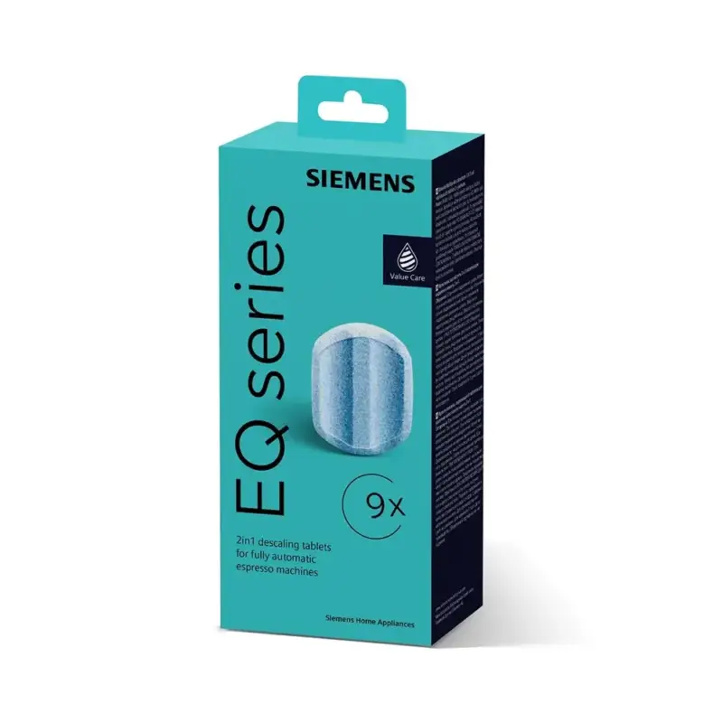 Populair Siemens EQ. Series Ontkalkingstabletten 2-in-1 00312440 / 00312290 / TZ80032A (9x36gr)
