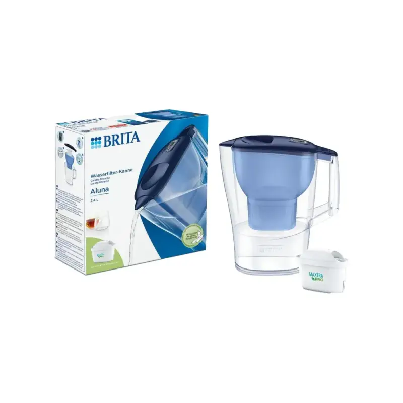 BRITA Aluna Waterfilterkan 2.4L + MAXTRA PRO Waterfilter 1051117 (filtert PFAS) Uitverkoop