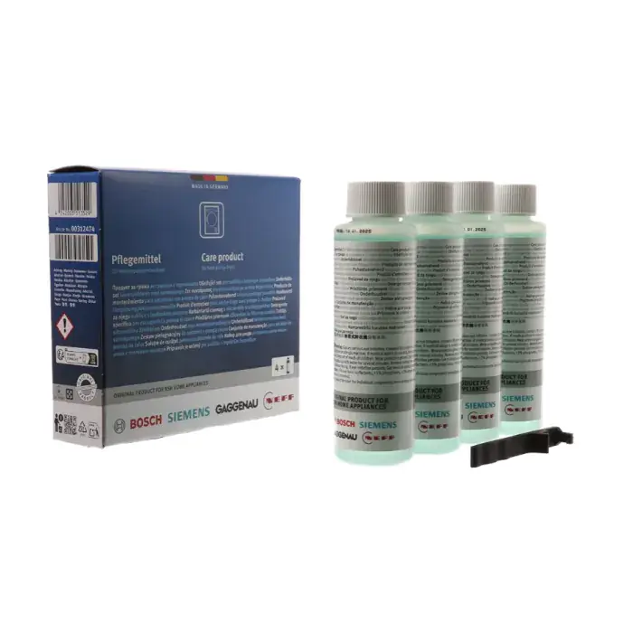 Weekendaanbieding Verzorgingsset voor warmtepompdrogers - 4x 125 ml Voor alle warmtepompdrogers met geïntegreerd onderhoudsprogramma (CP1/CP2) 00312474