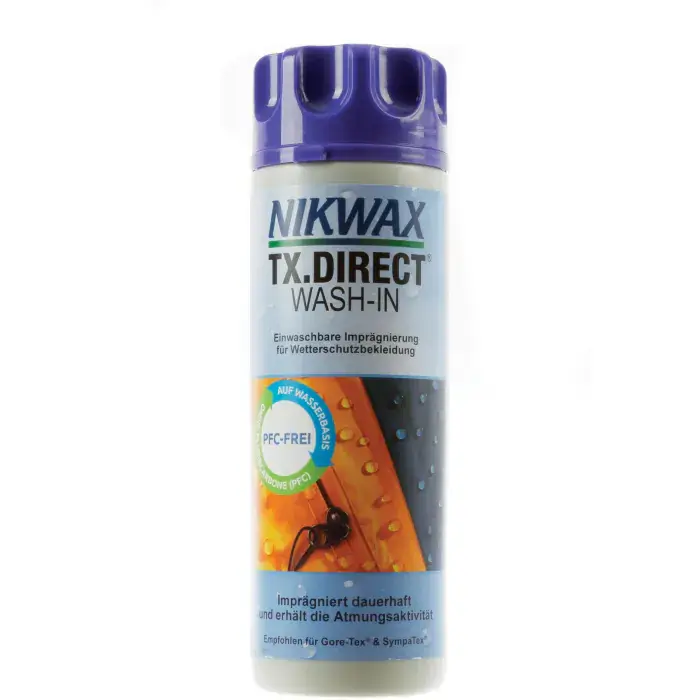 Nikwax TX Direct - Onderhoudsmiddel voor Waterafstotend Textiel of outdoor kleding - 300 ml Speciaal wasmiddel TX.Direct 00463532 Betaalbaar