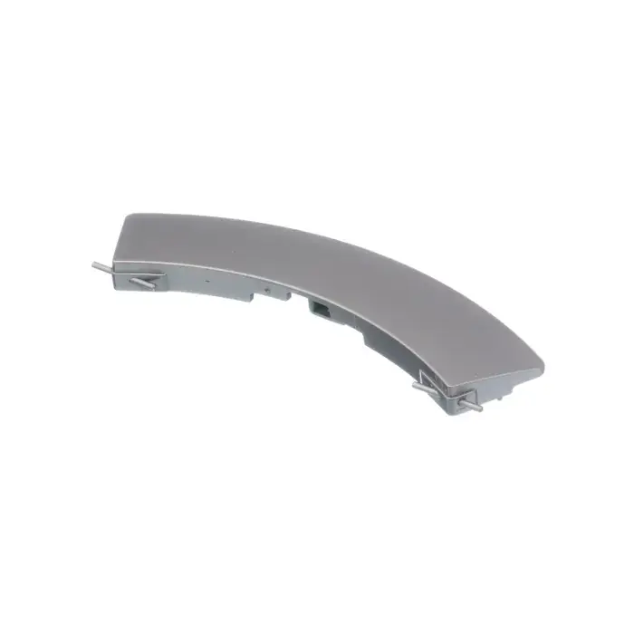 Gratis Retour Bosch / Siemens Deurgreep gebogen zilver voor wasmachine 00647424