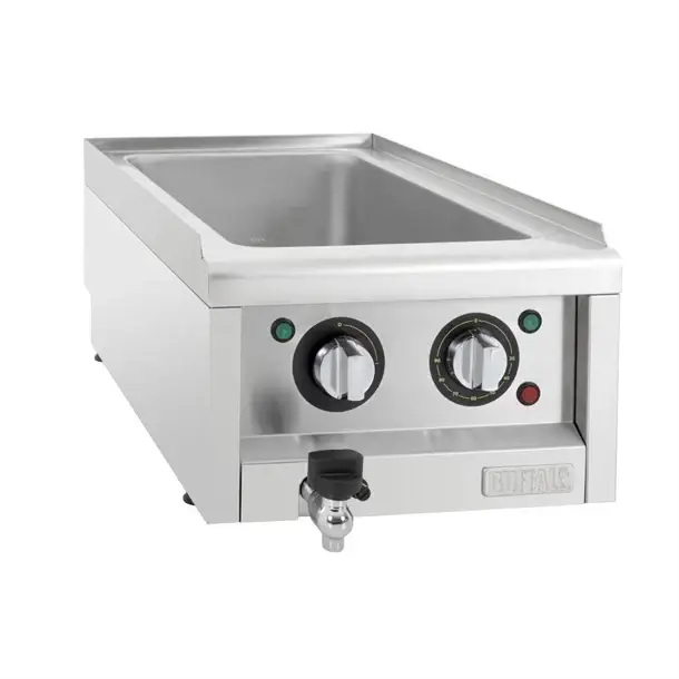 Buffalo 600-serie bain marie | Elektrisch | 40(b)x60(d) x 24 (h)cm Uitverkoop