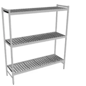 Fermostock 611 - 3 etages - 1500x460x1800 mm (bxdxh) Shop Nu