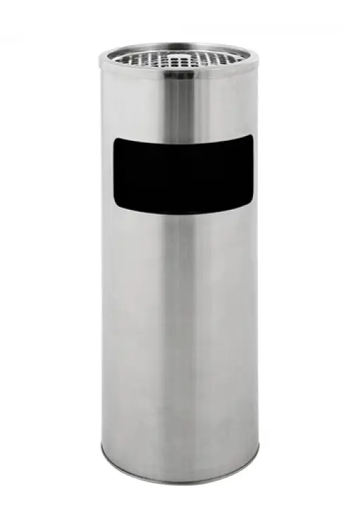 HorecaTraders Afvalcontainer | 12,5L | RVS Must-Have