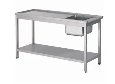 Koop Online Combisteel Afvoertafel | Bodemschap | RVS | 1200 x 750 x 900 mm