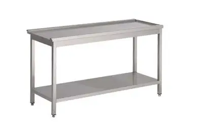 Meest Verkocht Combisteel Afvoertafel | Bodemschap | RVS | 1200 x 750 x 900 mm