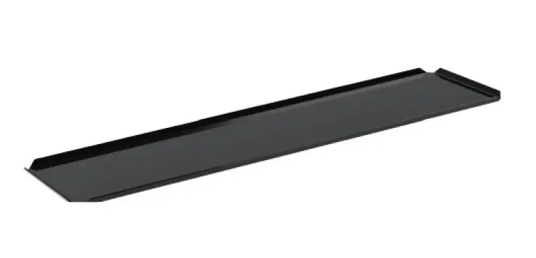 HorecaTraders Aluminium Taartplateau | 150 x 600 mm | 2 kleuren (5stuks) Snelle Levering