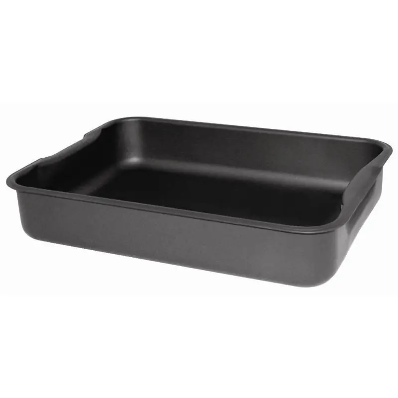 Merkproduct Vogue Aluminium zwarte braadslede 37x26.5cm