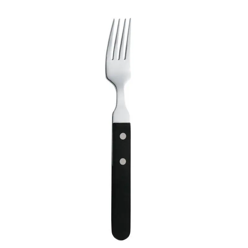 Amefa Steakvork RVS Zwart | 12 stuks Betaalbaar