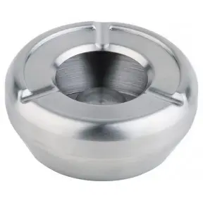 APS Asbak Rond RVS Stapelbaar | Ø12cm Flitsaanbieding