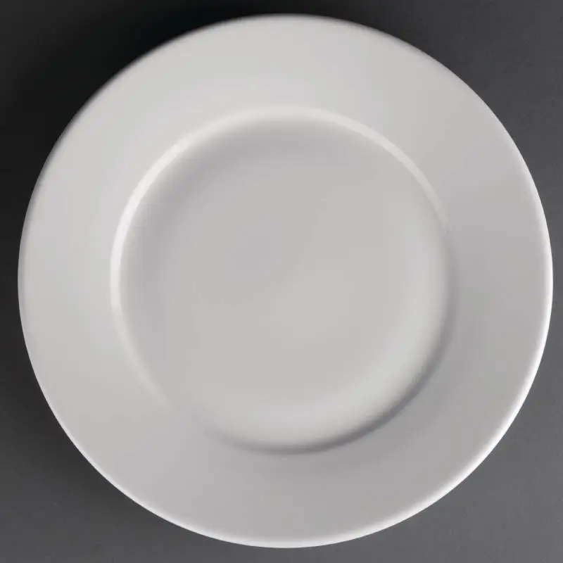 Athena Athena Hotelware borden met brede rand | 25cm Laatste Versie