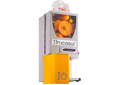 Frucosol FCompact automatische citruspers | 10-12 sinaasappels/min | 290x360x725(h)mm Laatste Versie