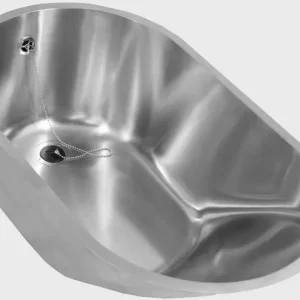 Bestel Nu HorecaTraders Babybad | RVS | B 700 x D 400 x H 250 mm