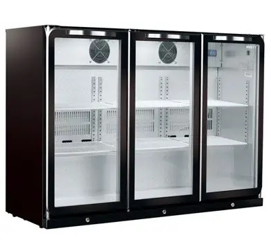 Hoge Kwaliteit Husky Backbar Koeler | 3-deurs | 296L