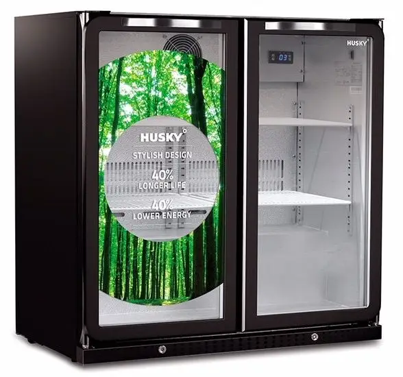 Husky Backbar Koeler | Intelligenzia | C2THBLACK | 180L Laatste Kans