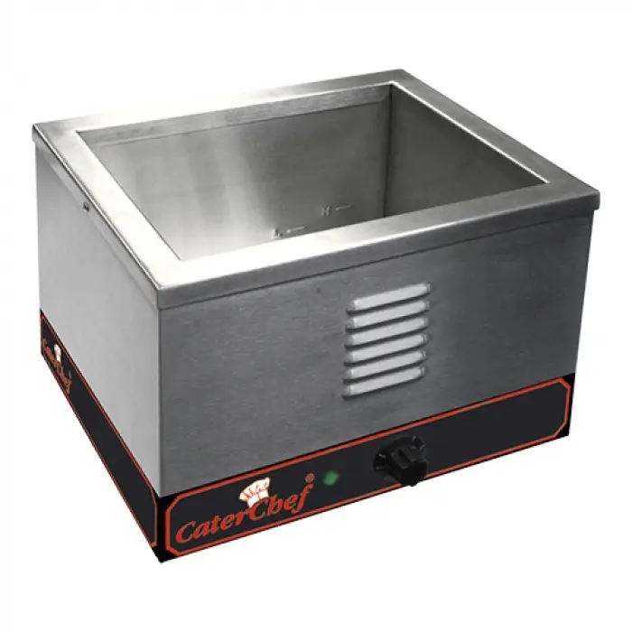 CaterChefbain marie 1/3 GN | 1000 W | 27(h)x36.5x27,5 cm Gecertificeerd