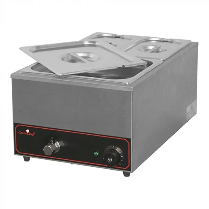 CaterChefBain marie 1/1 GN | Incl. GN-bakken | 25.5(h)x35.4x59.5 cm Gecertificeerd