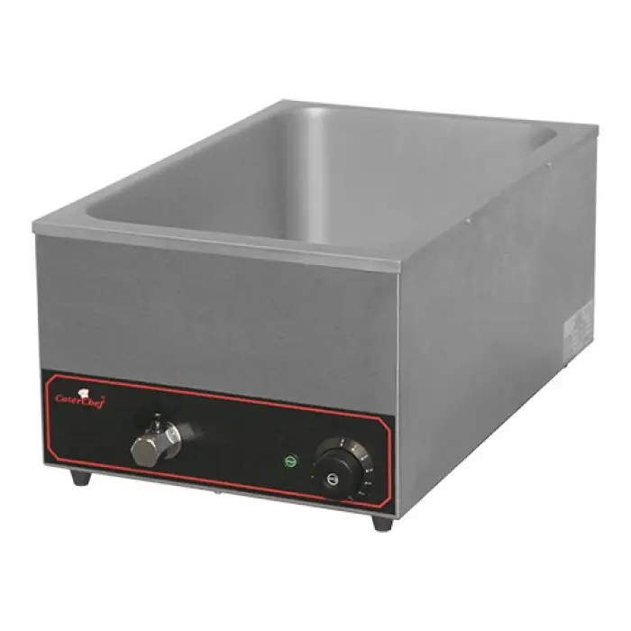 CaterChefBain marie 1/1 GN | 25.5(h)x35.4x59.5 cm | zonder bak Op = Op