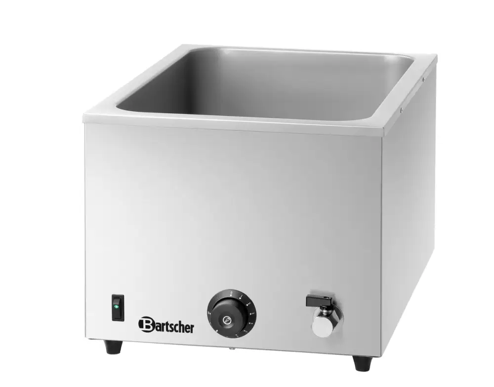 Bartscher Bain-Marie 1/1 GN 200 mm met aftapkraan – Professioneel warmhoudapparaat Aanbieding