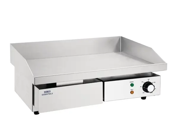 Gereduceerde Prijs HorecaTraders Bakplaat | Glad Elektrisch |3000W