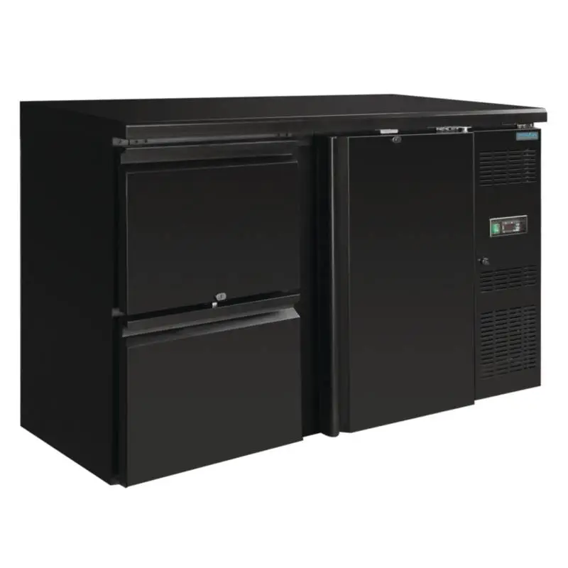 Veilige Betaling Polar Bar Koelwerkbank | 1 Deur | 2 Laden