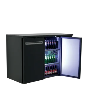 Lage Prijs Serrco Barkoeler | 299L | LED | 2deuren | geventileerde koeling | 1245x560x820 mm