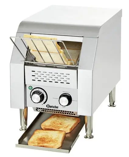 Bartscher Doorlooptoaster RVS 75 sneden per uur Premium