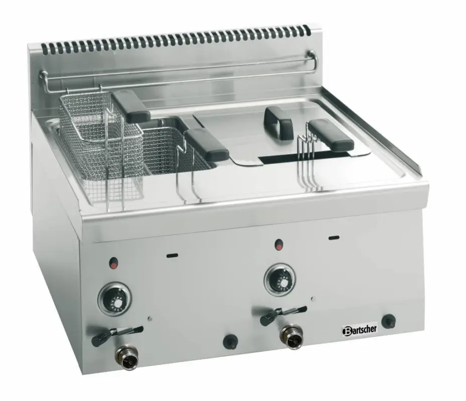 Bartscher Gas-friteuse 2 x 8 liter Premium