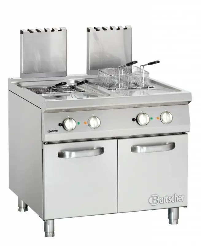 Bartscher Gas friteuse met onderstel - 2 x 20 Liter Superprijs