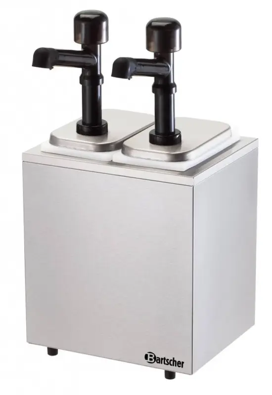 Snelle Levering Bartscher Professionele Sausdispencer met 2 Dispensers
