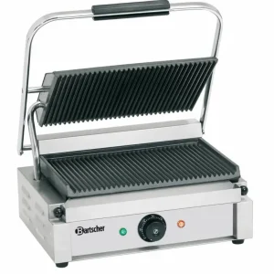 Bartscher Elektrische Contact Grill | Geribbeld | 6 Standen Alleen Vandaag