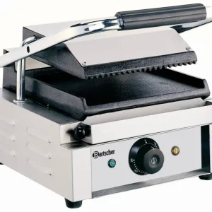 Bartscher Elektrische contact grill | Geribd&Glad | 29x37x(h)20 cm Weekendaanbieding