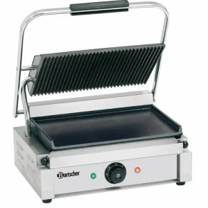 Bartscher Elektrische contact grill | Geribd&Glad | 41x37x(h)20 cm | MEEST VERKOCHT Premium