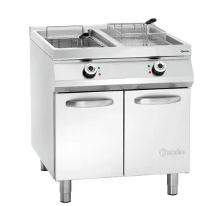 Bartscher Elektrische friteuse | 2 binnenpannen | 34,8 kW | 800(b)x900(d)x900(h)mm Betaalbaar