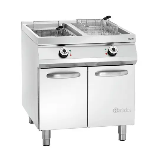 Bartscher Elektrische friteuse | 2 binnenpannen | 34,8 kW | 800(b)x900(d)x900(h)mm Betaalbaar