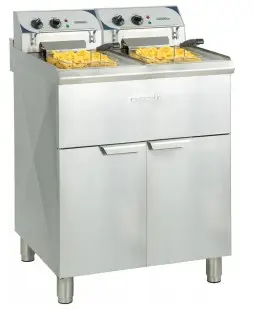 Shop Nu Casselin Elektrische friteuse |2x 10 liter | RVS