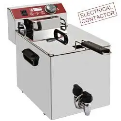 HorecaTraders Elektrische Friteuse met kraan | 10 liter | 4,5 kW Beste Prijs