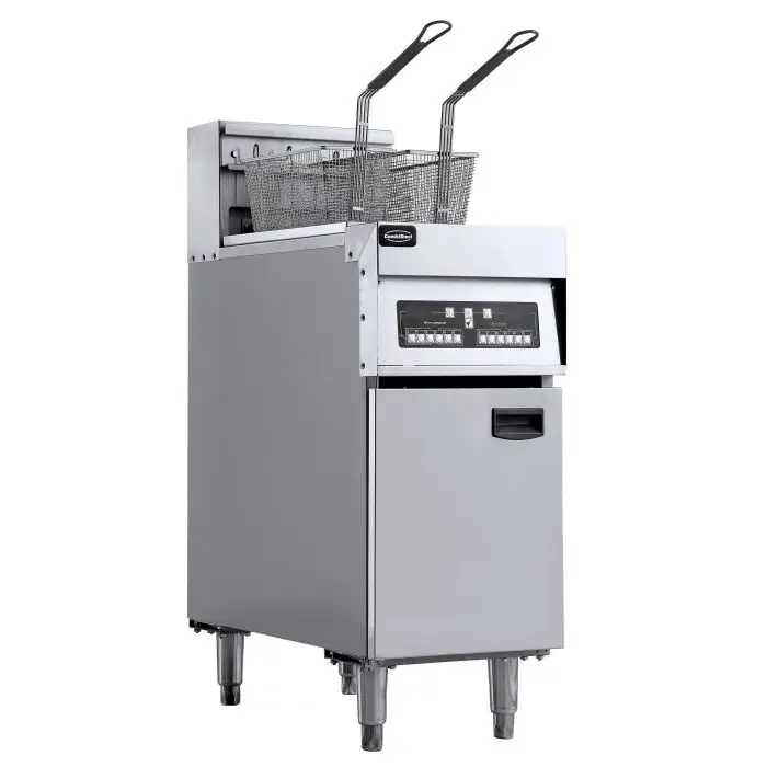 Veilige Betaling Combisteel Elektrische Friteuse | RVS | 25L | 400 x 800 x 1180 mm