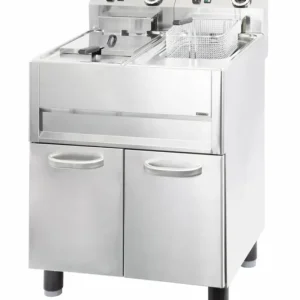 Populair Casselin Elektrische Friteuse RVS | 2x13L